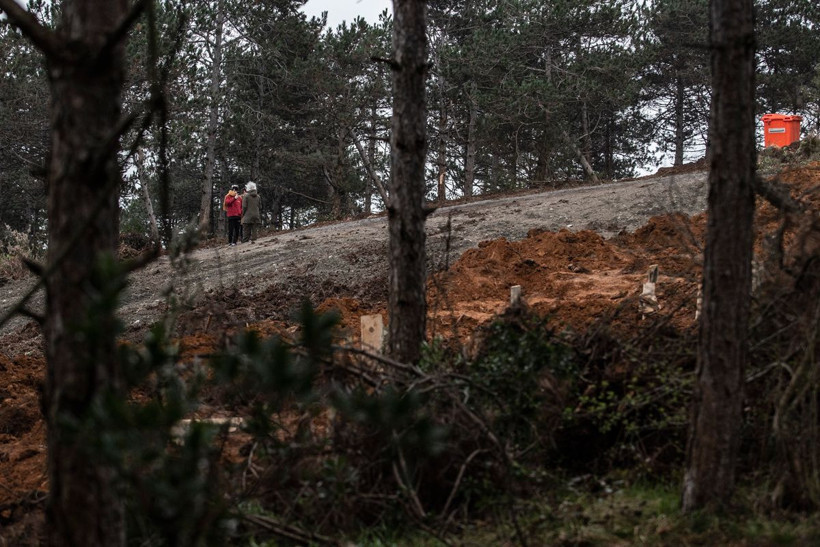 İstanbul'da 2 koronavirüs mezarlığı açıldı tabutla gömülüyorlar - Resim: 4