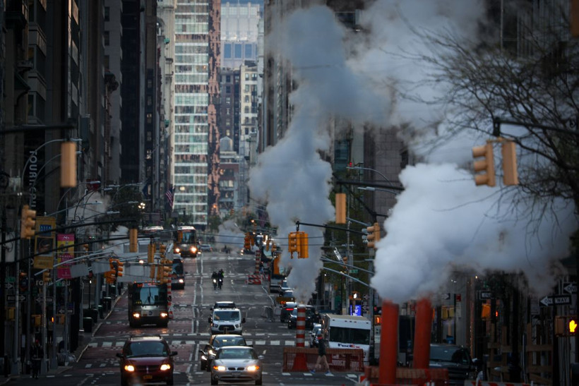 New York sokak ve caddelerini saran dumanın sırrı bakın neymiş! - Resim: 3