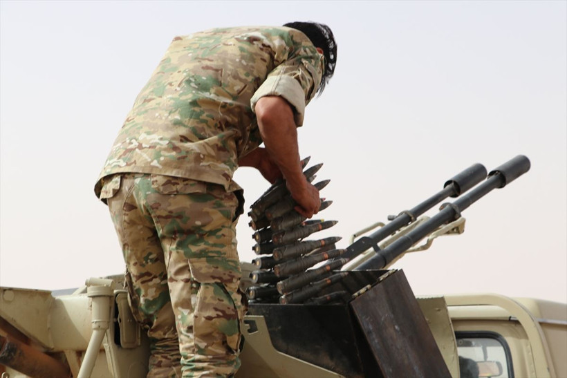 Libya ordusu Sirte cephe hattında böyle görüntülendi - Resim: 4