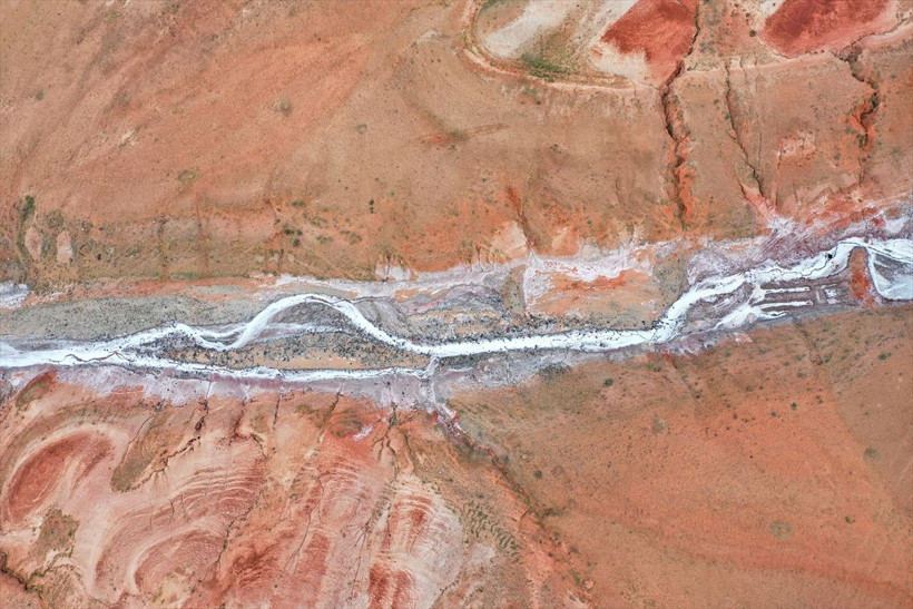 Iğdır'ın 'Tuz deresi' ziyaretçilerine kendini hayran bırakıyor görenin gönlü açılıyor - Resim: 4