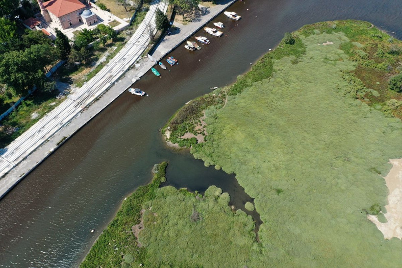 İstanbul Haliç'te suyun rengi değişti - Resim: 4