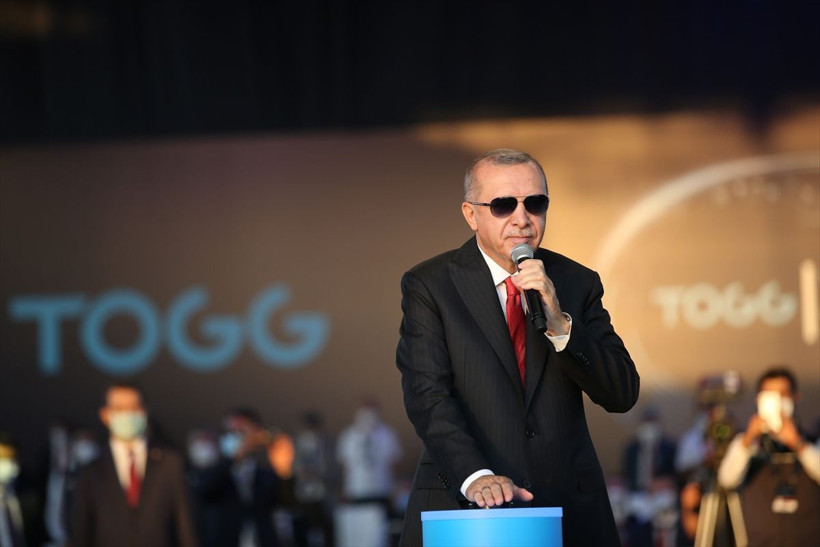 TOGG'un fabrika temeli atıldı! Cumhurbaşkanı Erdoğan : "Ölmek var dönmek yok" - Resim: 3