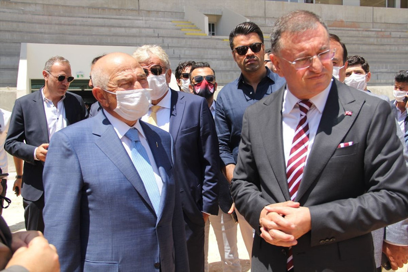 Nihat Özdemir Hatayspor'un yeni stadını inceledi - Resim: 4