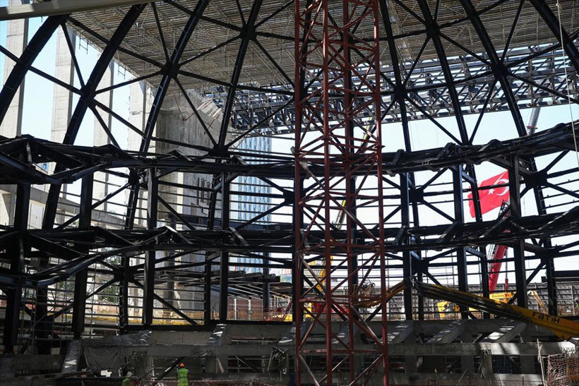 İstanbul'un göbeği Taksim'de yükseliyor! İşte yeni AKM inşaatının son hali - Resim: 1