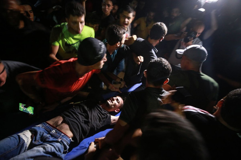 'Kargaşa Timi' sokağa çıktı! İsrail uçakları Gazze'ye havadan saldırdı - Resim: 2