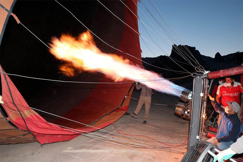 Sıcak hava balonları 5 ay sonra Kapadokya semalarında! - Resim: 2