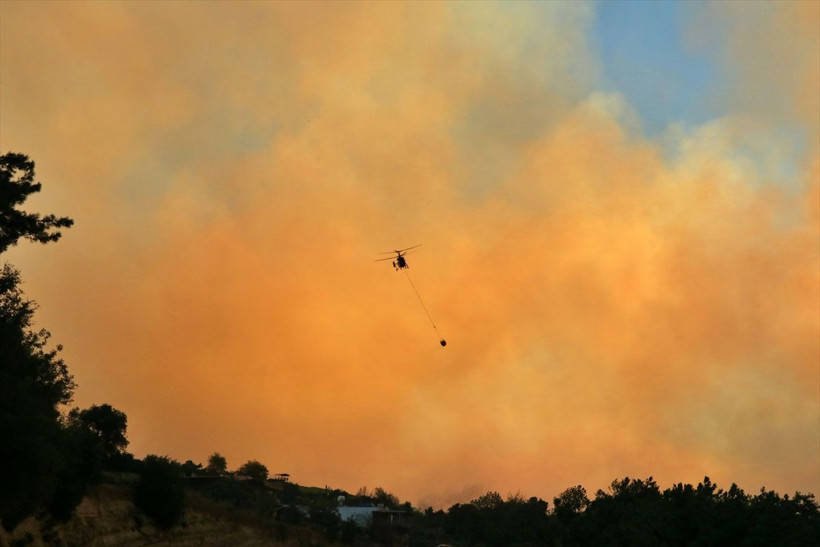 Adana Kozan'daki orman yangını sürüyor! Tarım ve Orman Bakanı Bekir Pakdemirli'den açıklama - Resim: 4