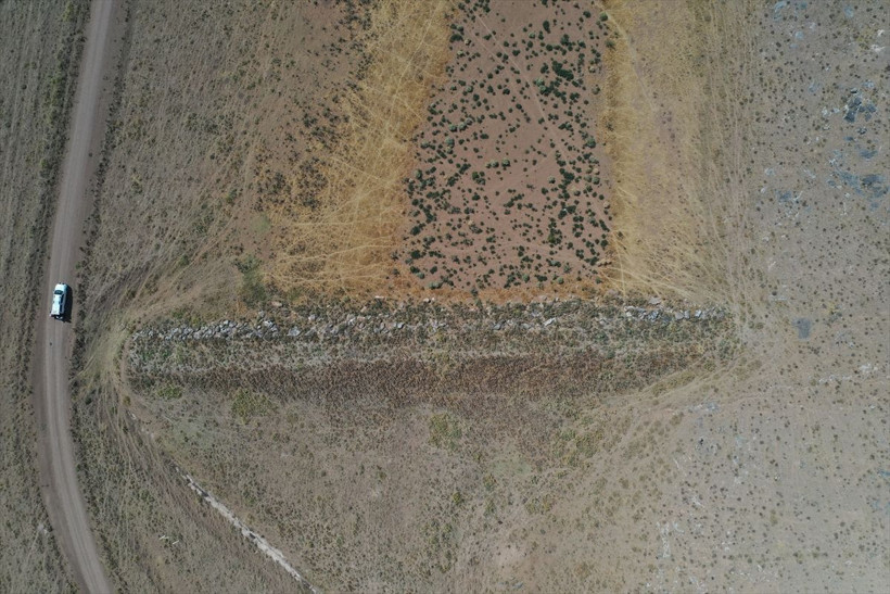 Konya'da 110 metre uzunluğunda 10 metre yüksekliğinde bent bulundu - Resim: 2