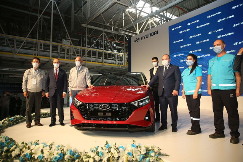 Yeni Hyundai i20'nin Türkiye üretimine başlandı Mustafa Varank törende konuştu - Resim: 3
