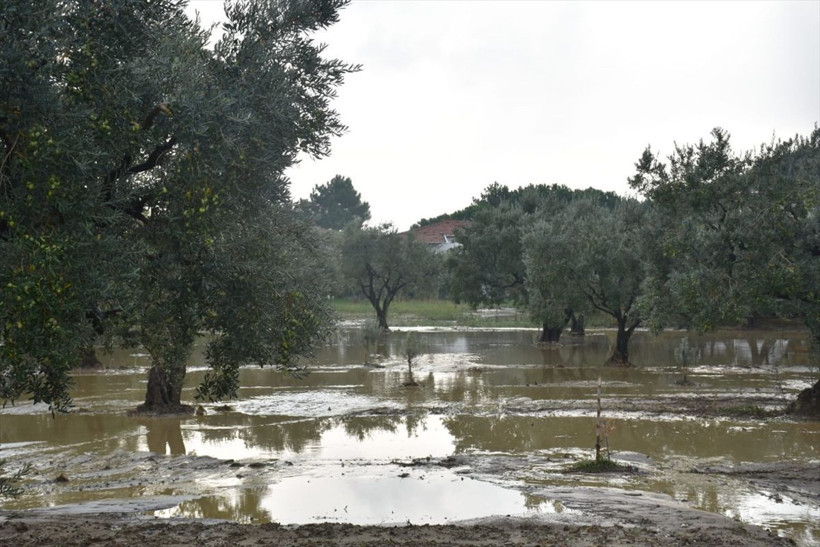 Tekirdağ Şarköy'ü sağanak vurdu evleri su bastı yola göle döndü - Resim: 3