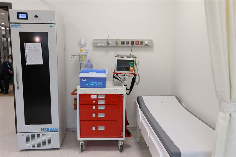 1 saatte 6 hasta aşılanacak! İstanbul'da Kovid-19 aşı odaları için hazırlıklar tamamlandı - Resim: 2