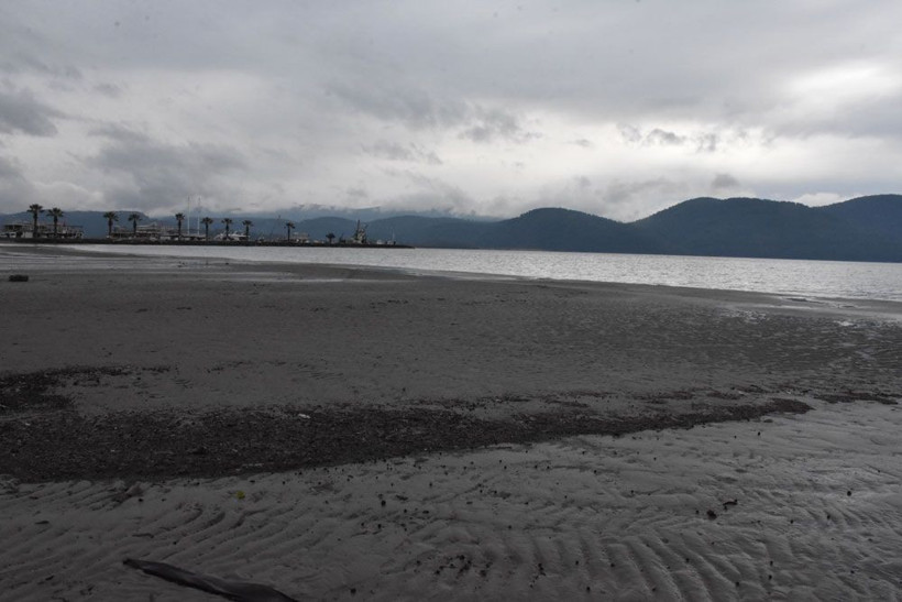 Muğla'da deniz suyu 40 metre çekildi! Korkutan görüntü - Resim: 4