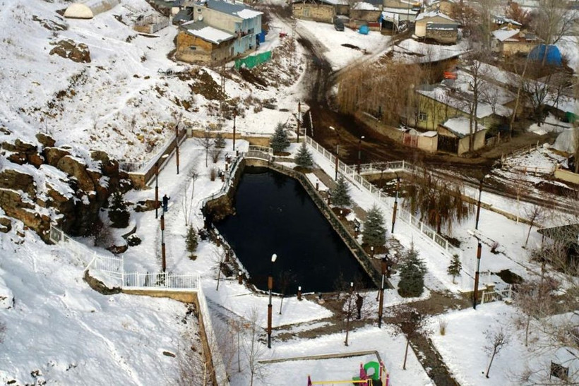 Erzurum'da eksi 40 derece bile donduramadı! Şaşırtan 'Balıklı Göl'ün rivayeti dikkat çekti - Resim: 1