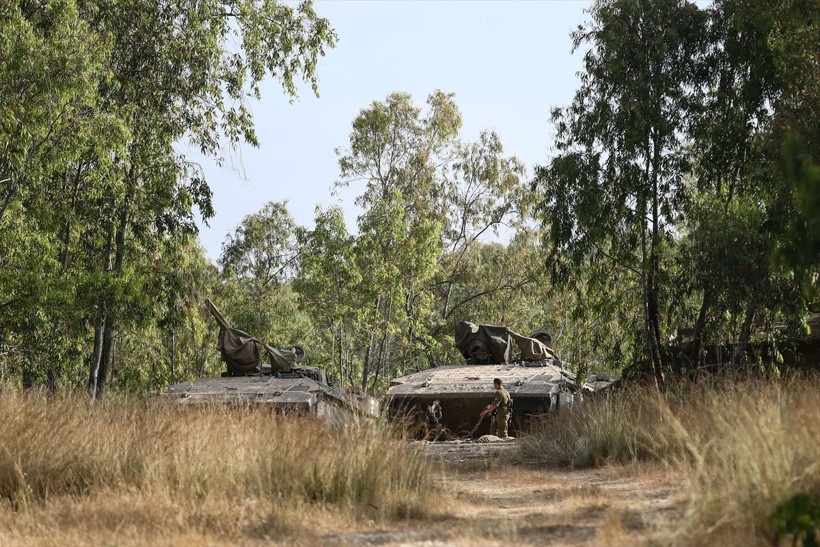 İsrail ordusundan Gazze sınırına askeri yığınak - Resim: 2