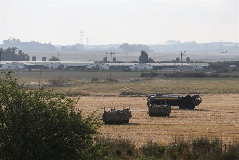 İsrail ordusundan Gazze sınırına askeri yığınak - Resim: 4