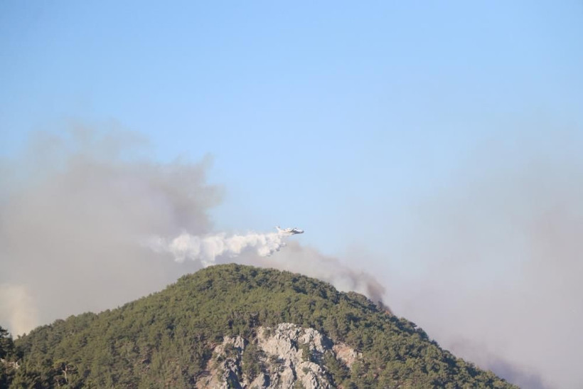 Mersin'deki orman yangınında korkutan gelişme! Üs bölgesi boşaltılıyor - Resim: 3