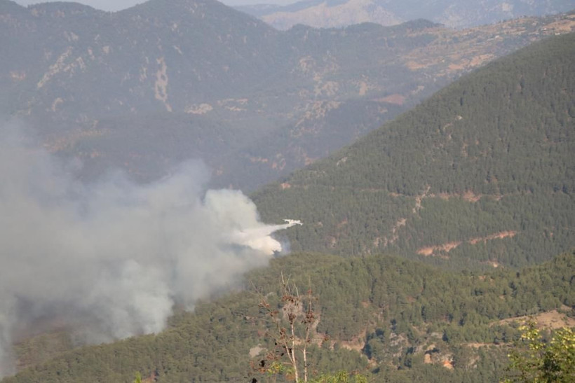 Mersin'deki orman yangınında korkutan gelişme! Üs bölgesi boşaltılıyor - Resim: 4