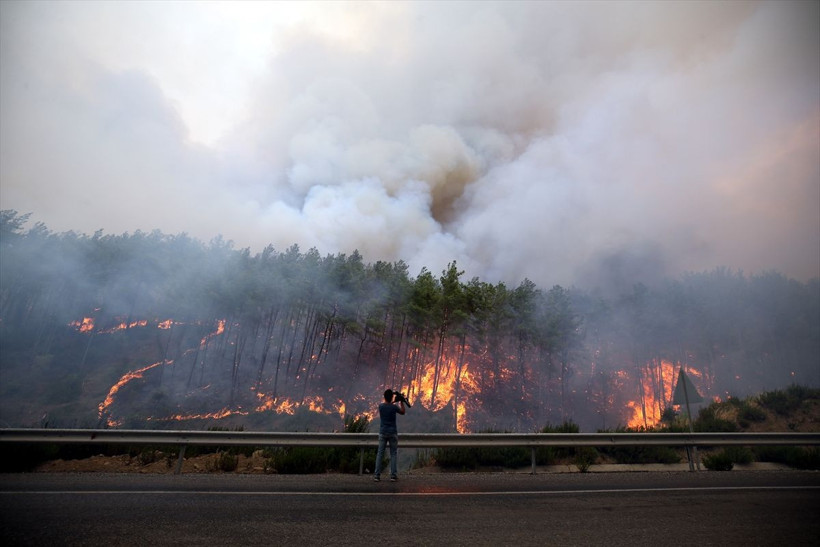 Manavgat yangınında son durum! Bu fotoğraflar yeni geldi dehşet görüntüler - Resim: 1