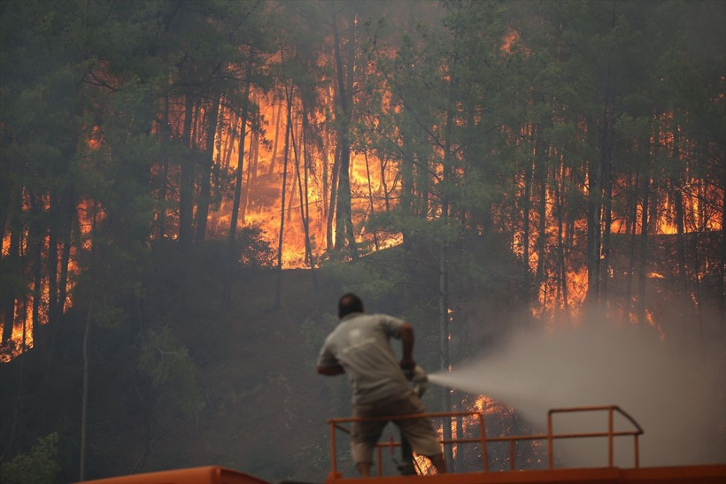 Manavgat yangınında son durum! Bu fotoğraflar yeni geldi dehşet görüntüler - Resim: 3