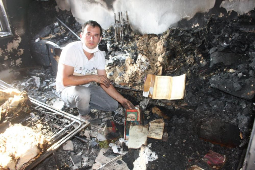 Manavgat'taki yangında tamamen küle dönen evde Kur'an-ı Kerimler zarar görmedi - Resim: 2
