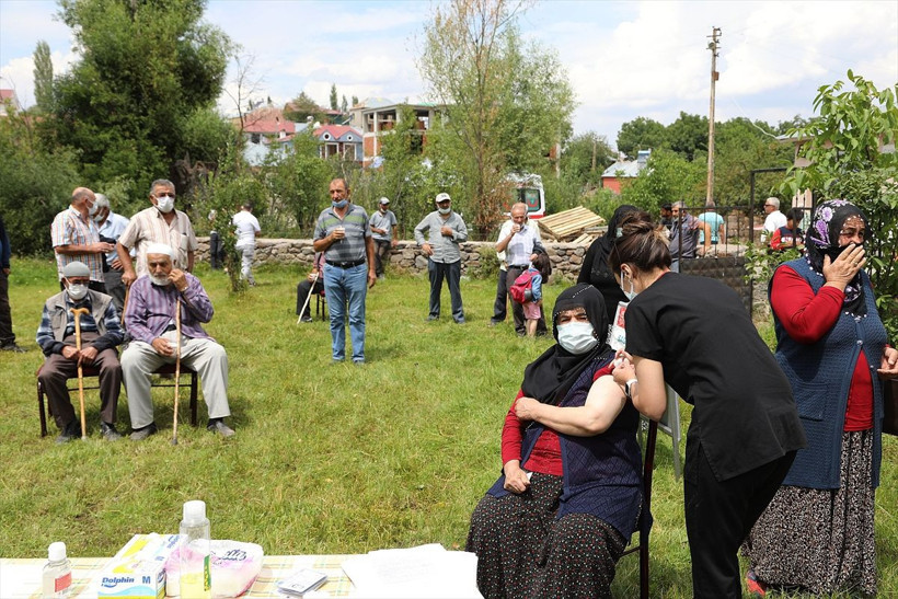 Yüzde 75 aşılama oranıyla Kiğı ilçesi Bingöl'e örnek oldu - Resim: 4
