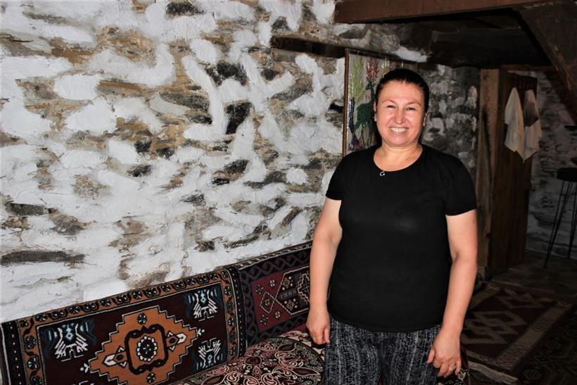 8 kişinin yaşadığı "Hayalet köy"e butik otel açtı! Anneannesinden kalmış - Resim: 4