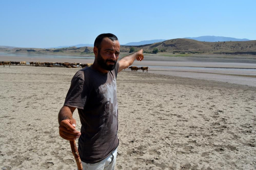 Sivas'ta kuraklık alarmı: 64 kilometrelik Kılıçkaya Barajı çöle döndü - Resim: 2