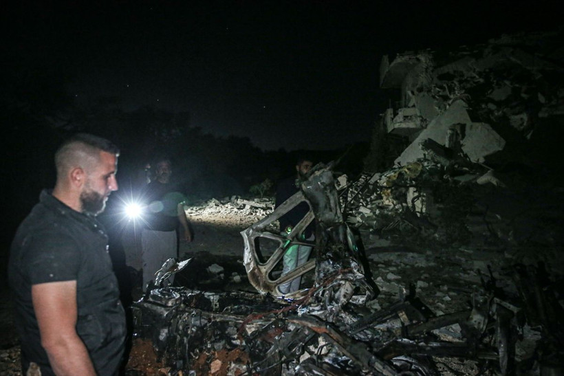 Esed rejiminin, İdlib kent merkezine düzenlediği saldırıda 4 sivil öldü - Resim: 3