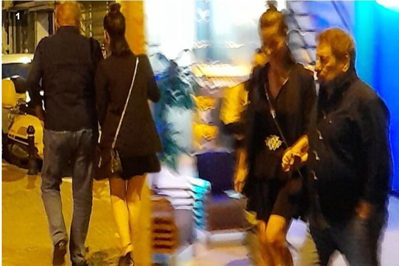 Erman Toroğlu genç sevgilisiyle el ele... Kamerayı görünce... - Resim: 1