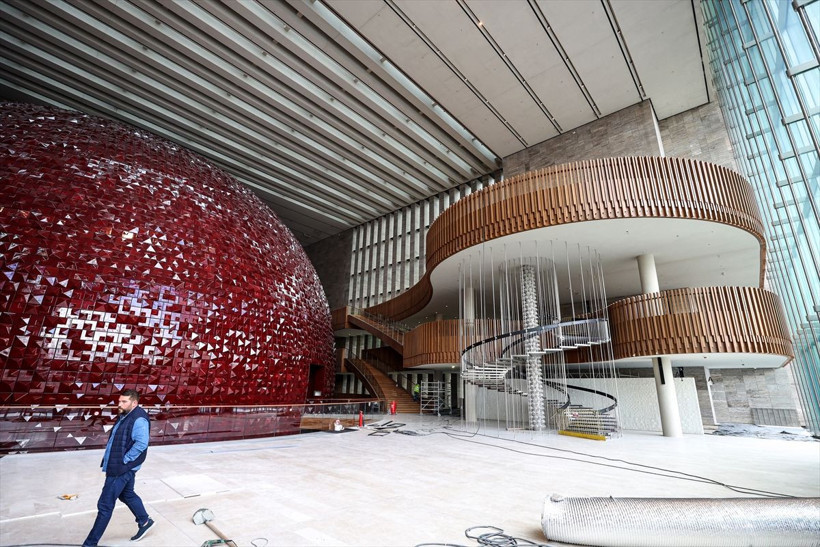 Atatürk Kültür Merkezi Cumhuriyet Bayramı'nda açılıyor! İşte içeriden ilk görüntüler - Resim: 1