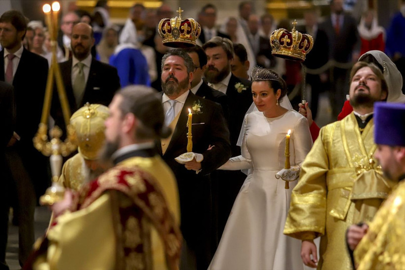 Rusya’da 100 yıl aradan sonra ilk defa hanedan düğünü yapıldı - Resim: 3