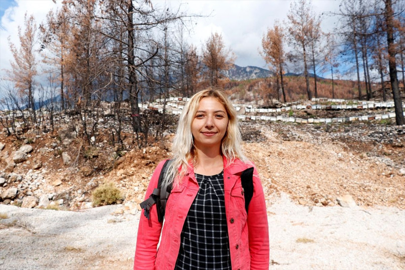 Ayten öğretmenin orman yangını sonrası hayvan hassasiyeti iyilik hareketine dönüştü - Resim: 1