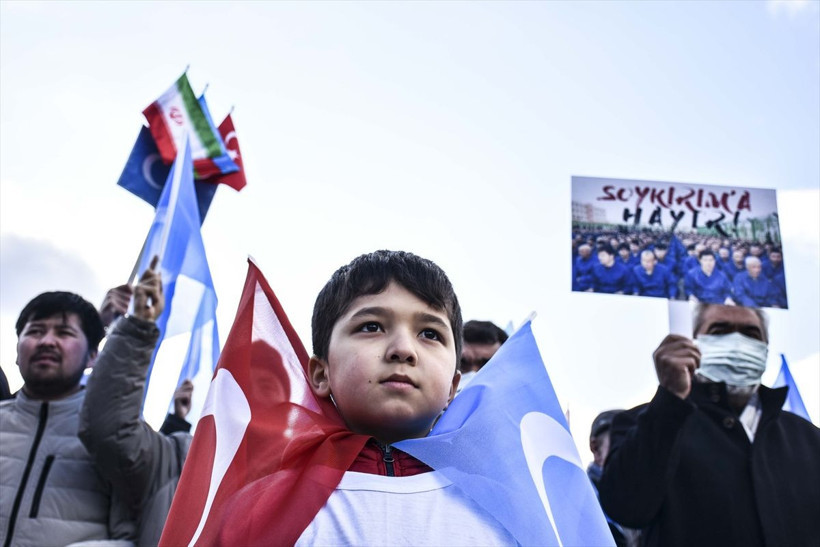 Pekin Olimpiyatları İstanbul'da protesto! Katliamın yıldönümüne dikkat çekildi - Resim: 3