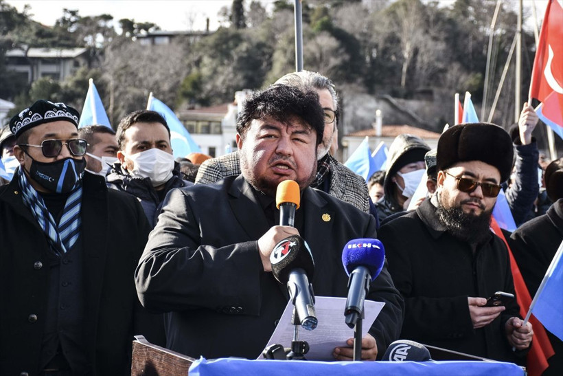 Pekin Olimpiyatları İstanbul'da protesto! Katliamın yıldönümüne dikkat çekildi - Resim: 1