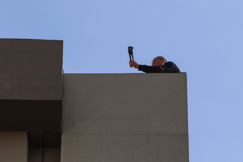 Antalya'da görenler telefona sarıldı herkes pencerelere çıktı 2 saat sürdü - Resim: 1