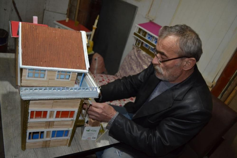 Tokat'ta hobi olarak başladı! Atık malzemelerden yapıyor: Sipariş alıyor insanlar fotoğraf çekip yolluyor - Resim: 4