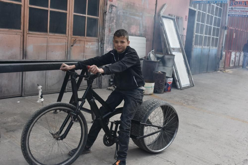 Kastamonu'da 12 yaşında hurdalardan yaptı! Sokakta onu gören şaştı kaldı: Önce güldüm, sonra bir gün... - Resim: 2