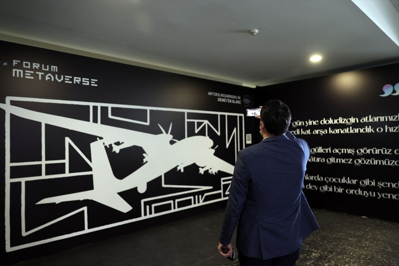 AK Parti'den ilk Metaverse etkinliği: Katılımcılara artırılmış gerçeklik yaşatıldı - Resim: 4