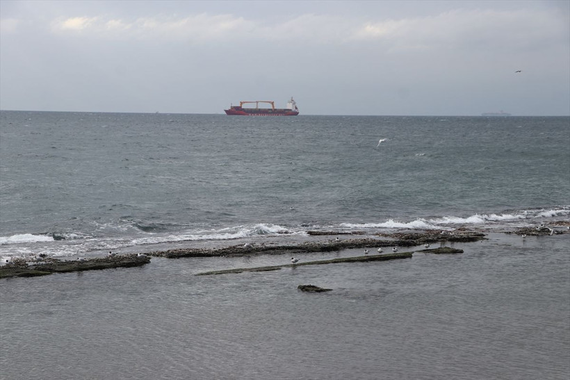 Sular çekilince ortaya çıktı! Gören telefona sarıldı - Resim: 4