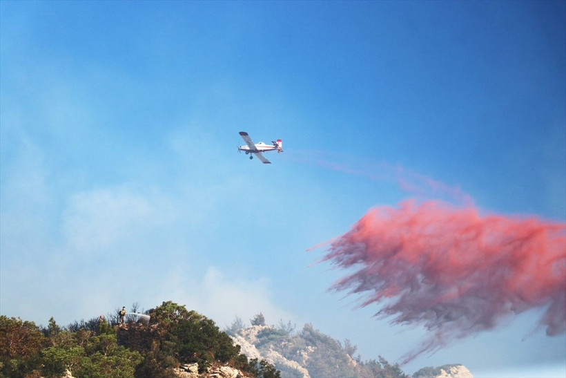 Datça orman yangınında ikinci gün! Bakan Kirişçi yangındaki müjdeyi verdi - Resim: 2