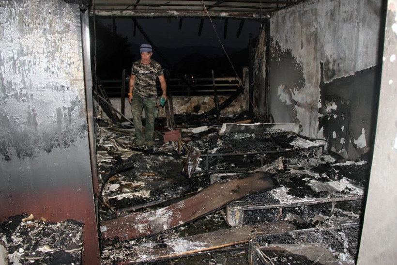 Marmaris'te yanan otelin odaları görüntülendi! - Resim: 2