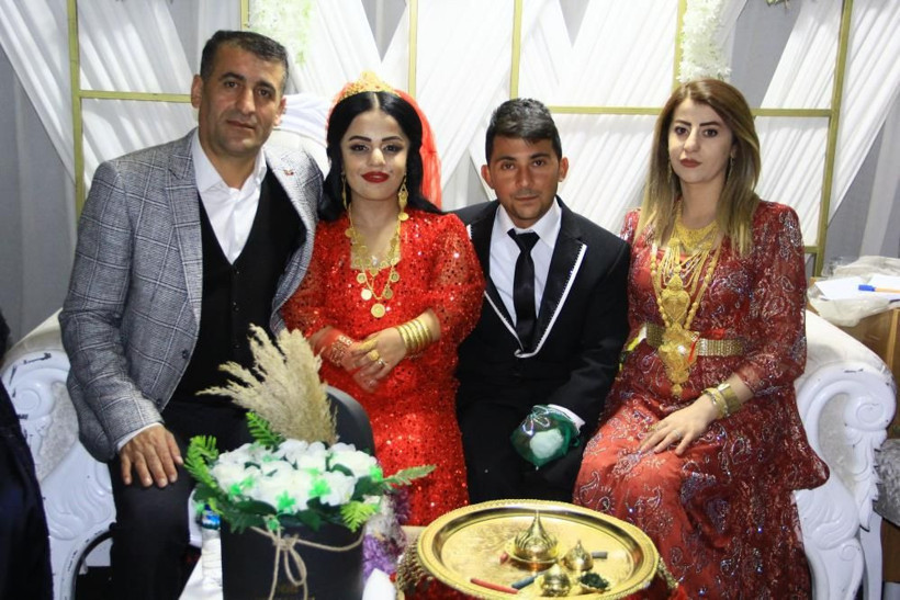 Boyları küçük aşkları büyük: EKPSS’de tanıştılar, aşiret düğünüyle dünya evine girdiler! - Resim: 3