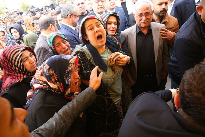 Karkamış'taki hain saldırı! 5 yaşındaki Hasan'ın cenazesinde gözyaşları sel oldu - Resim: 4