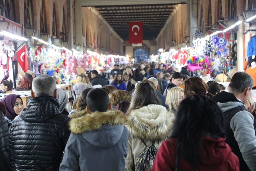 Kış hazırlığı için Edirne'ye akın ettiler! Poşet poşet alıp götürdüler - Resim: 2