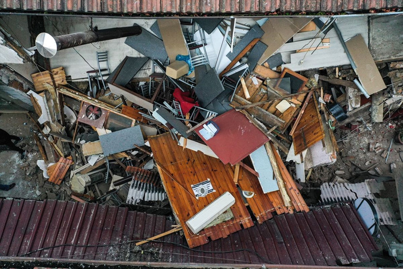 Düzce'deki 5.9'luk depremin faturası gün ağarınca ortaya çıktı! Dehşete düşüren fotoğraflar... - Resim: 4