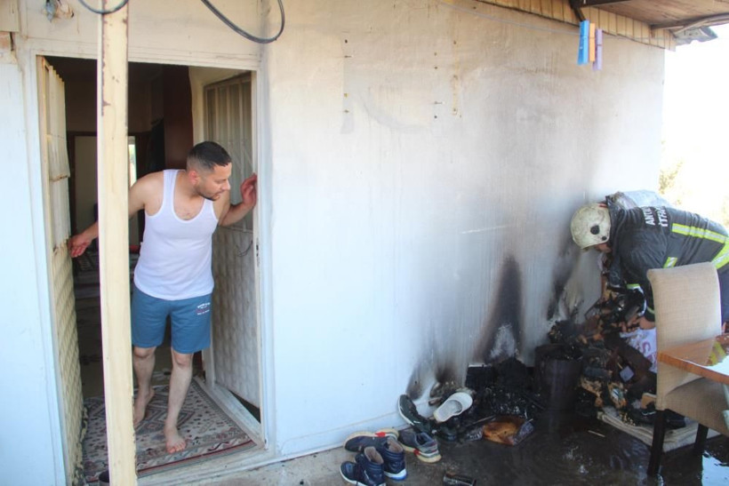 Uyuyakalan adama itfaiye sürprizi: Balkonda görünce neye uğradığını şaşırdı! - Resim: 1