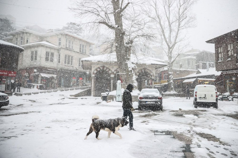 Kuvvetli kar yağışı geliyor AKOM alarma geçti! Evden dışarı çıkmayın Meteoroloji uyardı İstanbul, Ankara, İzmir... - Resim: 4