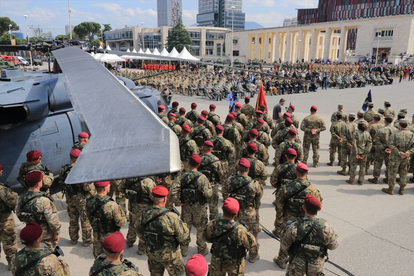Çok uluslu "Defender Europe 2023" tatbikatı Arnavutluk’ta tanıtıldı - Resim: 4