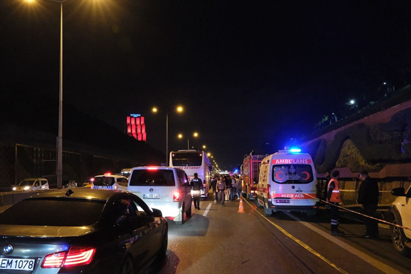 Alkollü sürücü yol çalışması yapan İBB işçilerinin arasına daldı 4 işçi feci şekilde öldü - Resim: 4