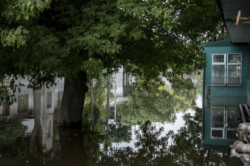 Ukrayna'da durum fena!  Baraj yıkıldı sular altında kaldı - Resim: 1